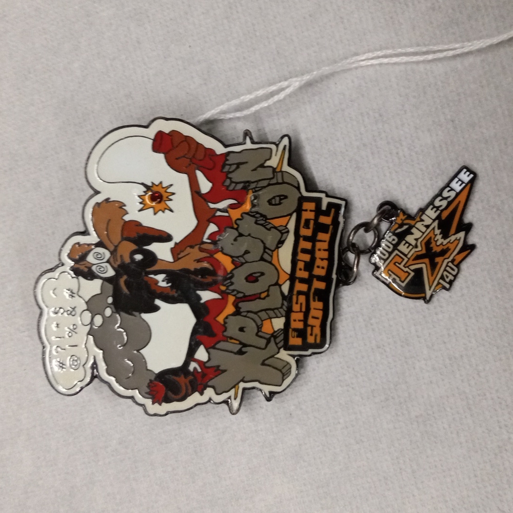 Wile coyote pin